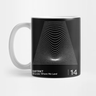 SBTRKT / Minimalist Graphic Artwork Design Mug